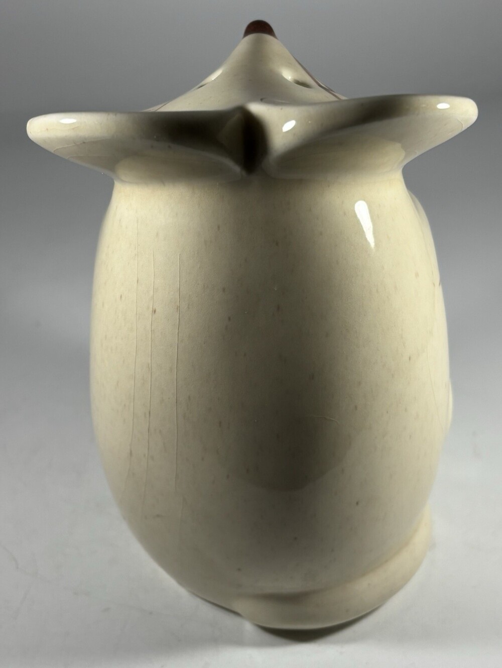 Vintage Ceramic Mouse Cheese Parmesan Shaker N.S. Gustin Kitschy Kitchen Decor - Picture 3 of 6